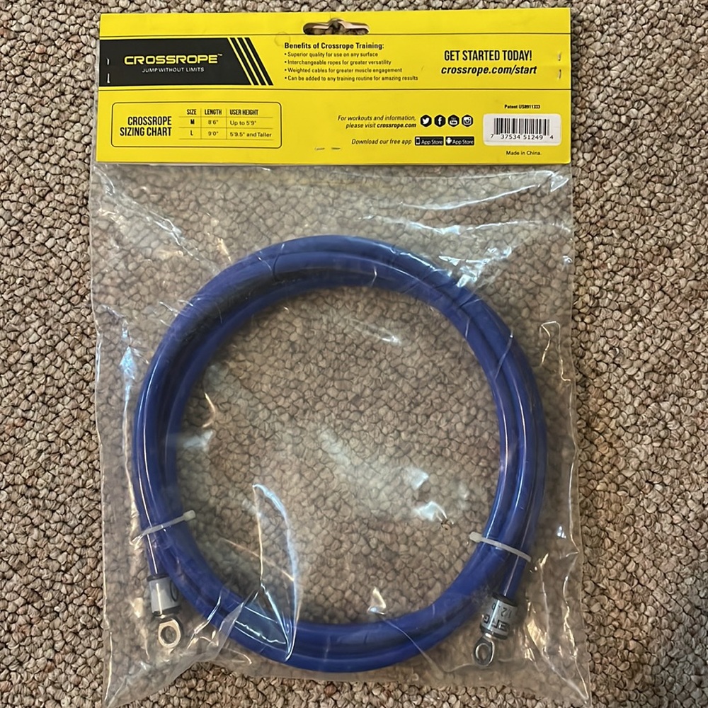 Crossrope Blue Energy Rope - Picture 2 of 6